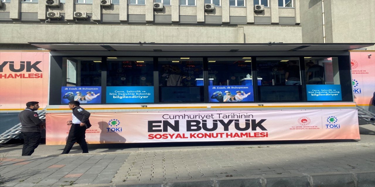 "İlk Evim, İlk İş Yerim" Tanıtım tırı bugün de Znguldak'ta