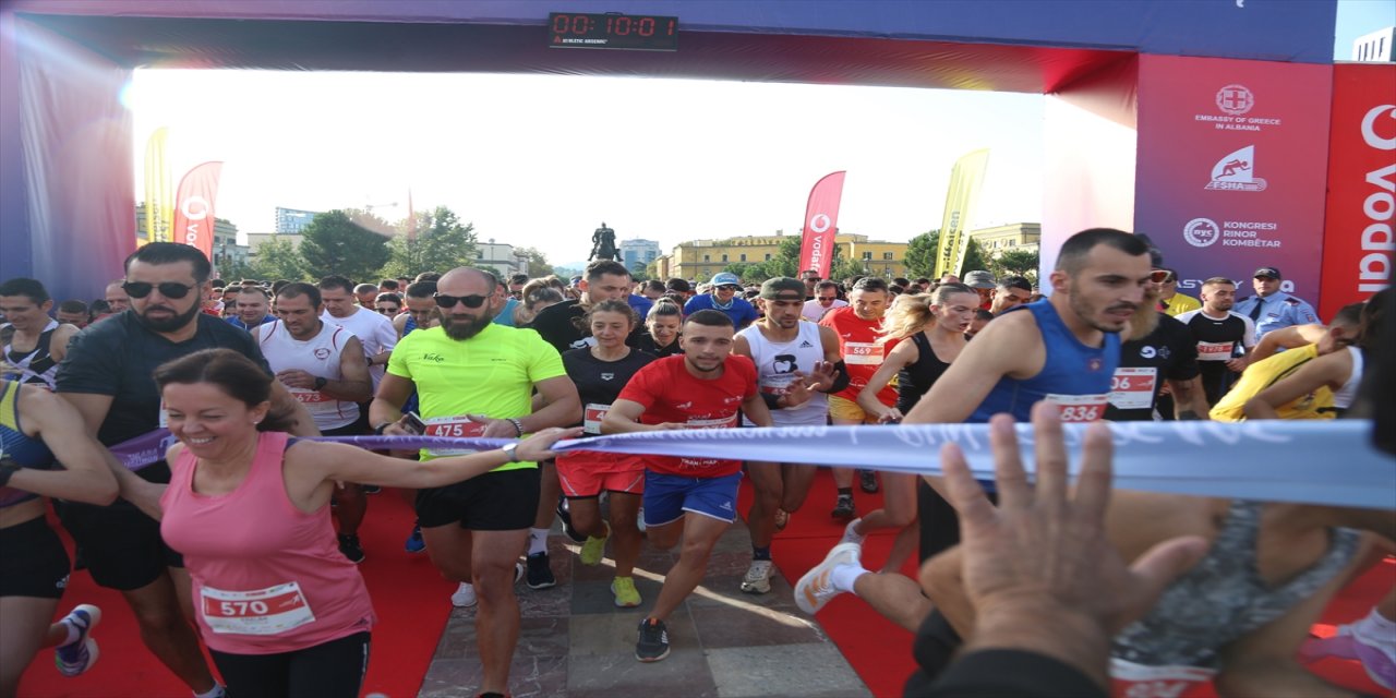Arnavutluk'ta "6. Tiran Maratonu" düzenlendi