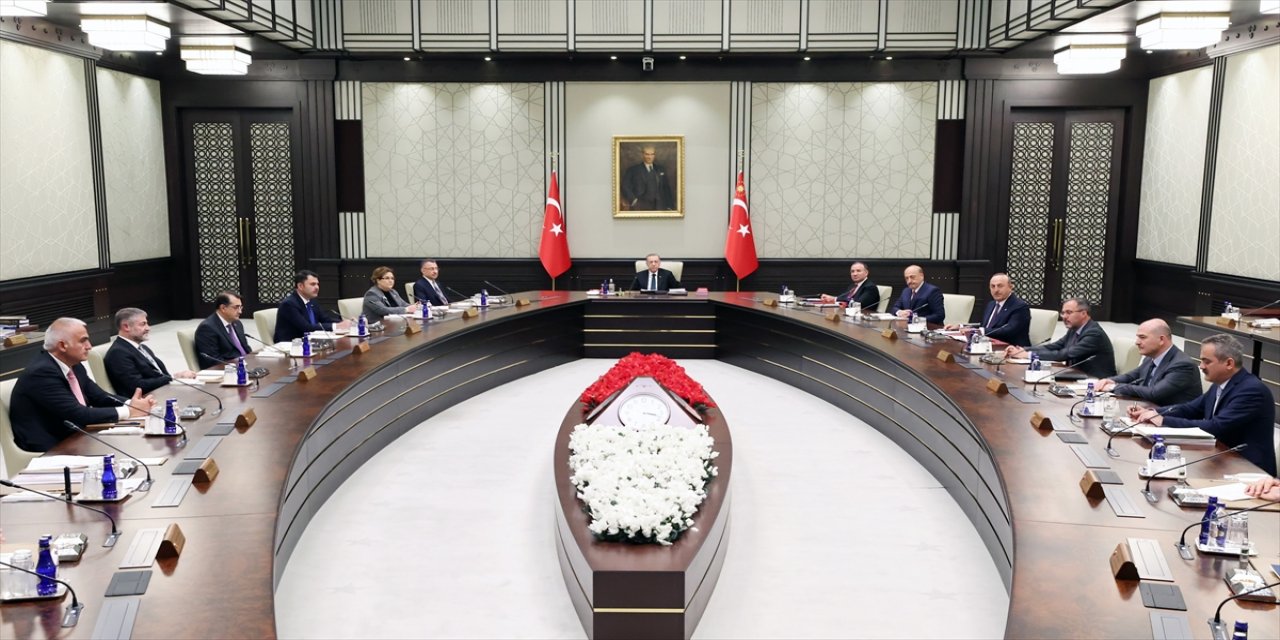 Cumhurbaşkanlığı Kabinesi toplantısı başladı.