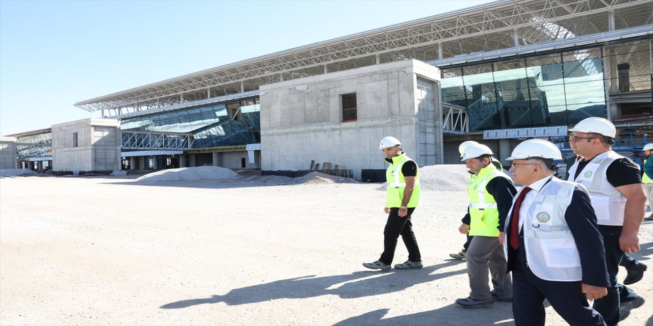 Kayseri'de yeni Havalimanı inşaatı devam ediyor.
