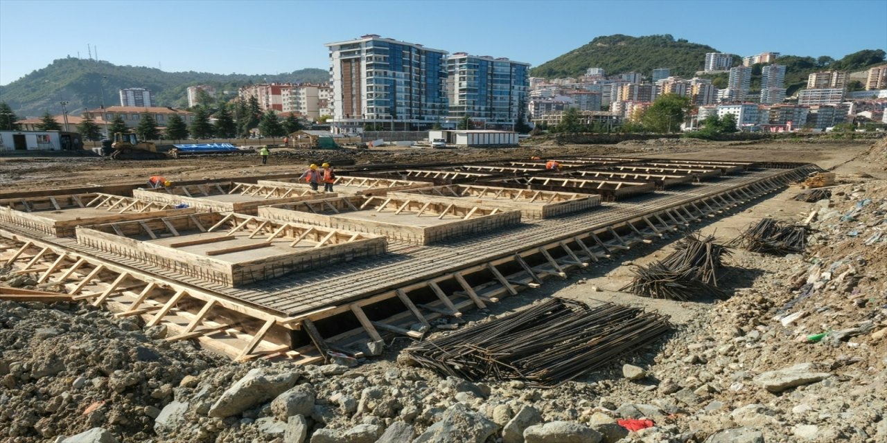 Giresun'da 40 yıllık çöp alan geri dönüştürülüyor.
