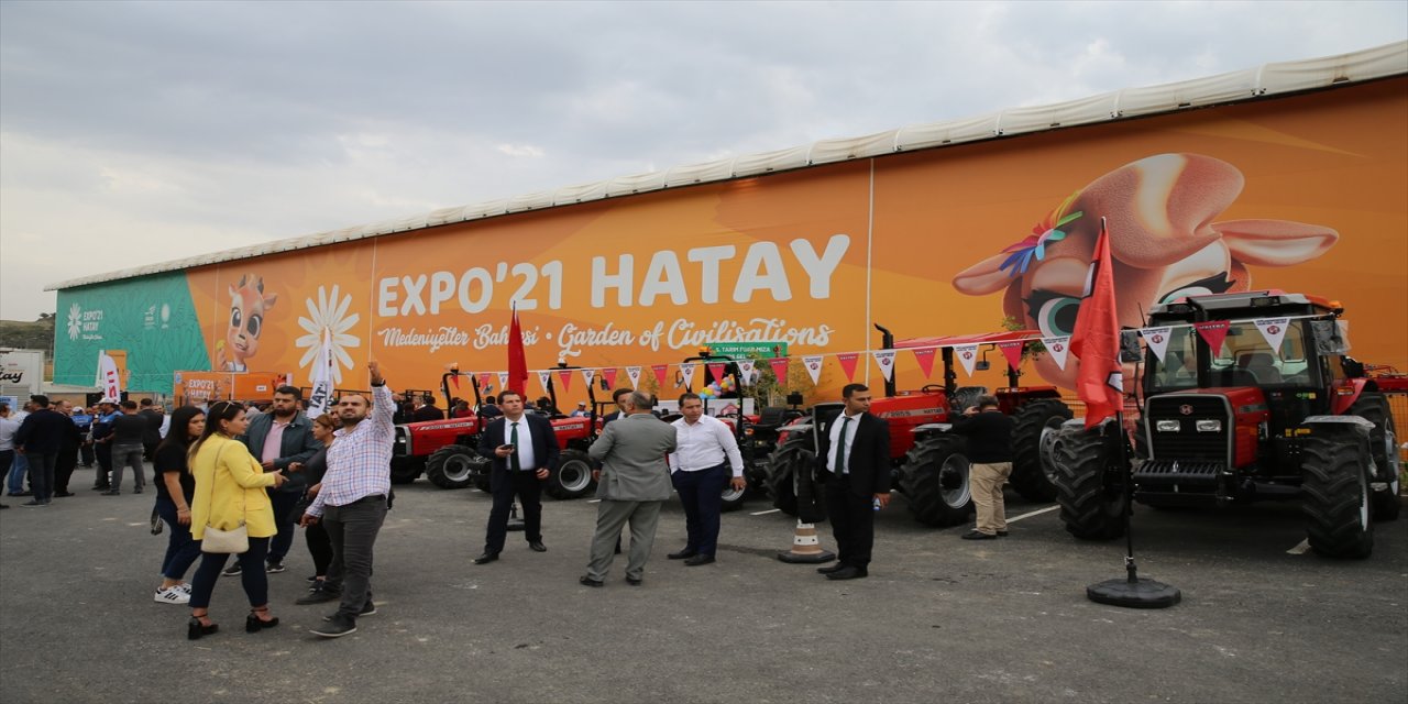 Hatay Tarım Fuarı ziyaretçilerini bekliyor.