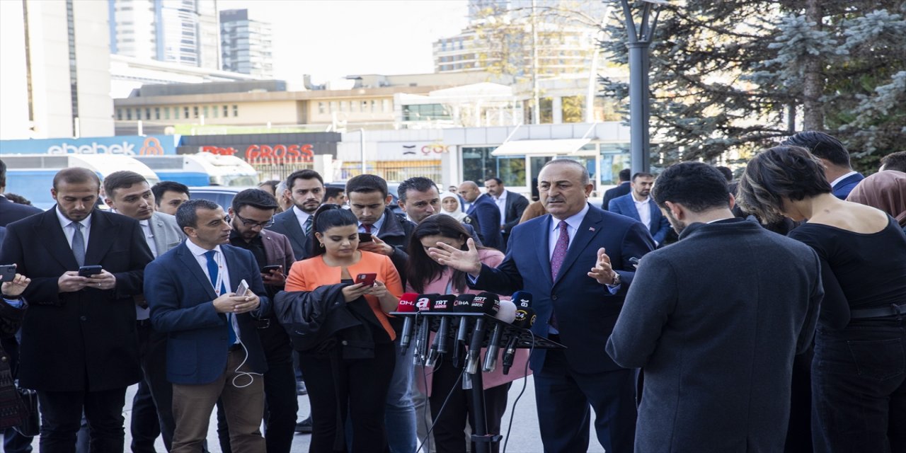 Dışişleri Bakanı Çavuşoğlu, Toplantının ardından soruları yanıtladı.