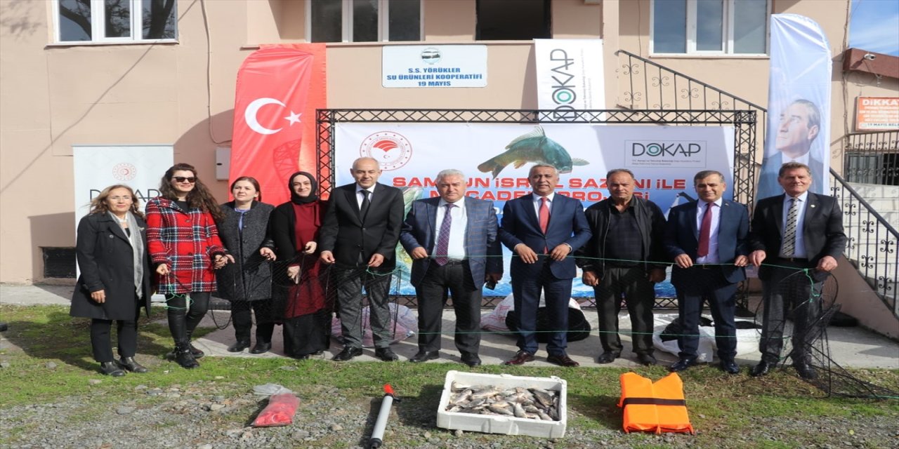 Samsun'daki göllerde 3 yılda 860 ton sazan avlanacak.