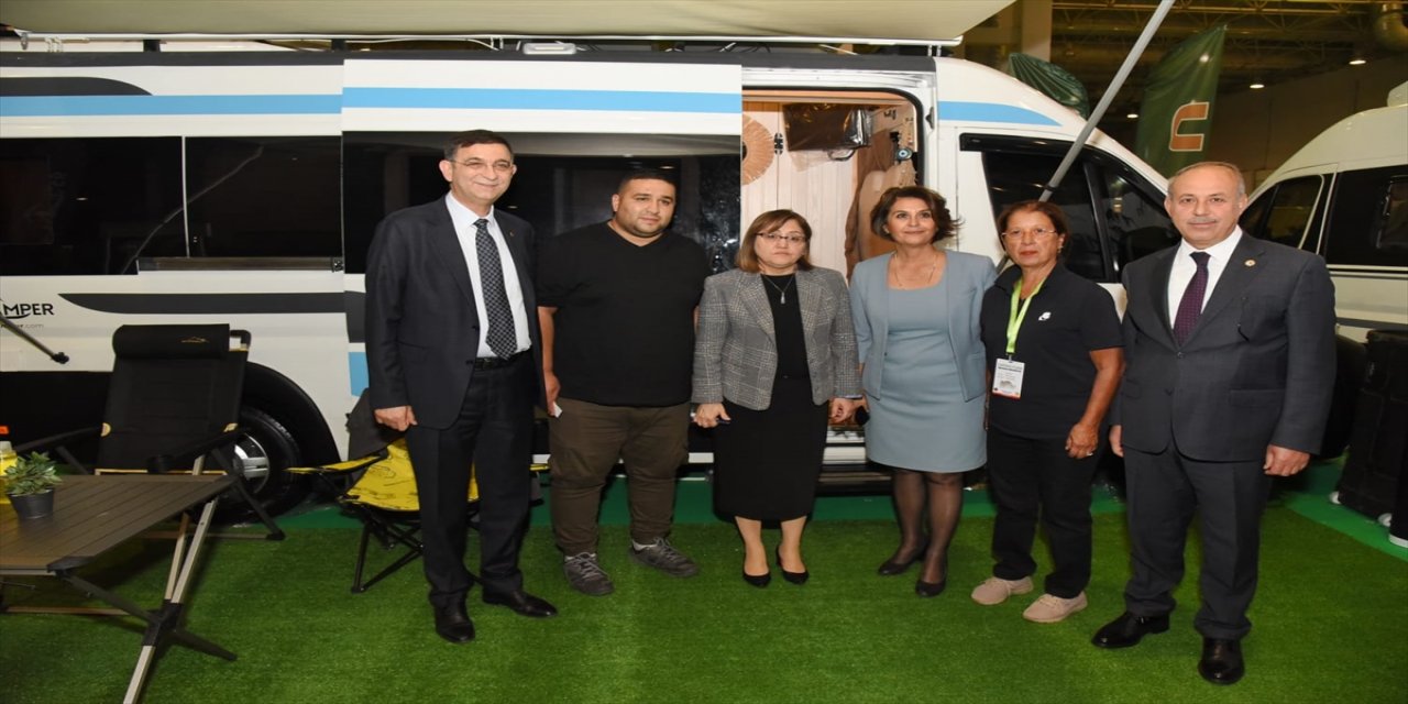 Gaziantep'te CAMPEX Kamp Karavan ve Doğa Sporları Fuarı açıldı