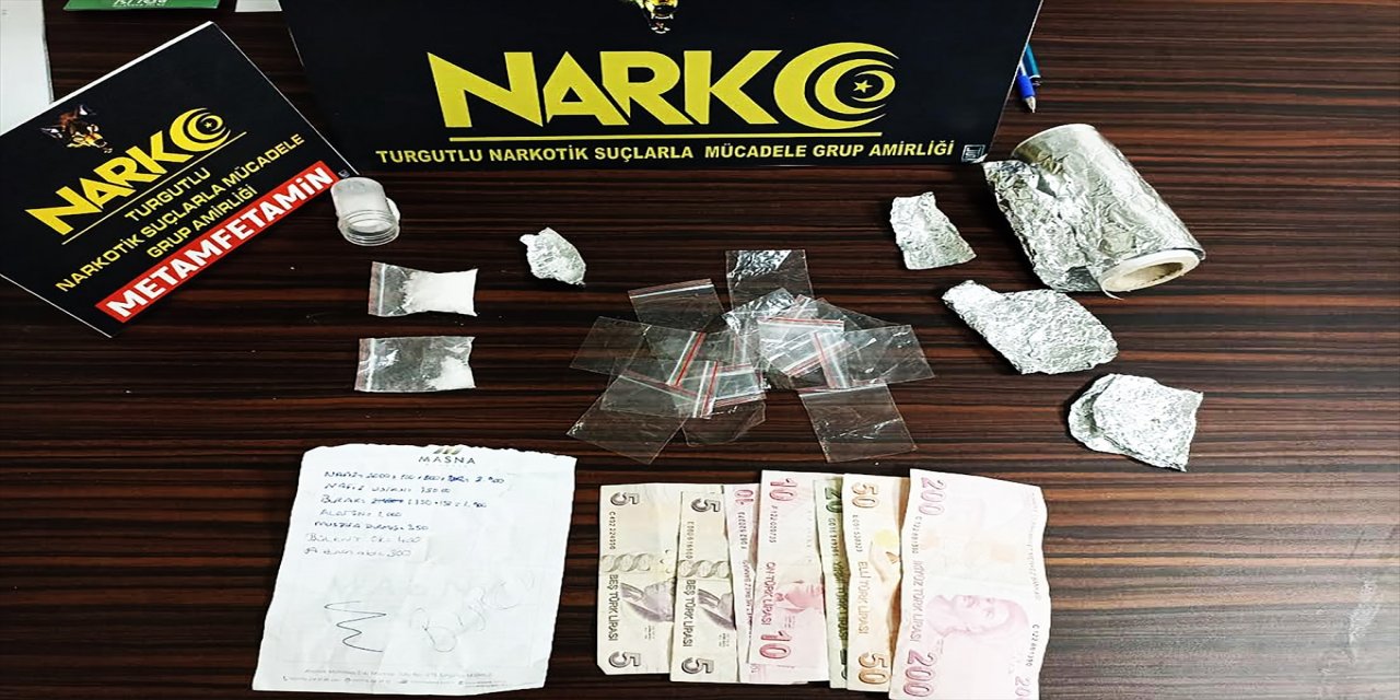 Turgutlu'daki uyuşturucu operasyonunda 3 kişi tutuklandı