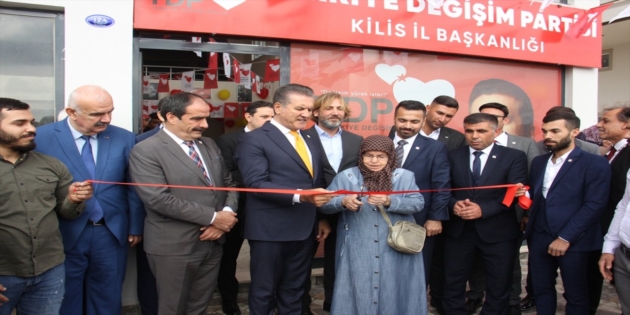 TDP Genel Başkanı Sarıgül, Kilis'te partisinin il başkanlığının açılışına katıldı: