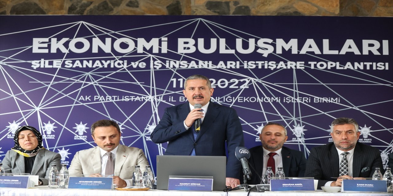 Hazine ve Maliye Bakan Yardımcısı Şile'de konuştu.