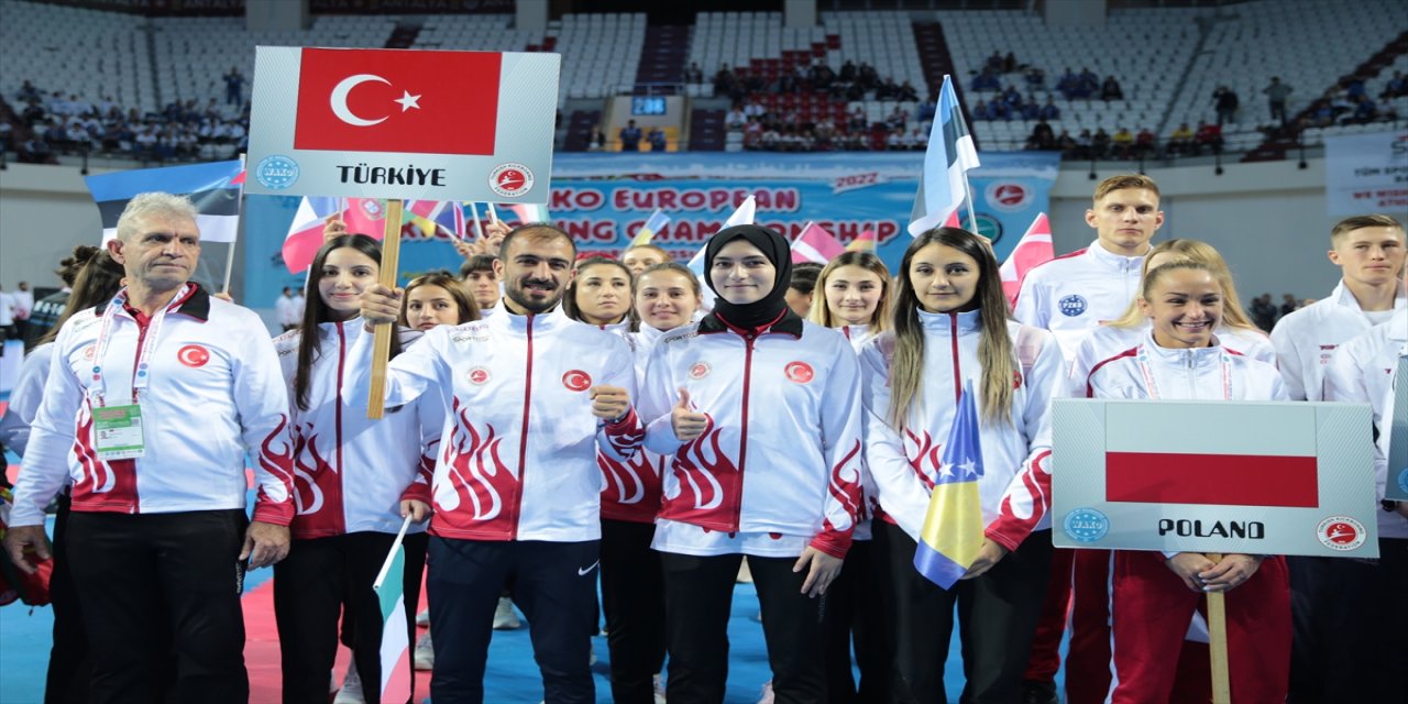 WAKO Avrupa Kick Boks Şampiyonası, Antalya'da başladı