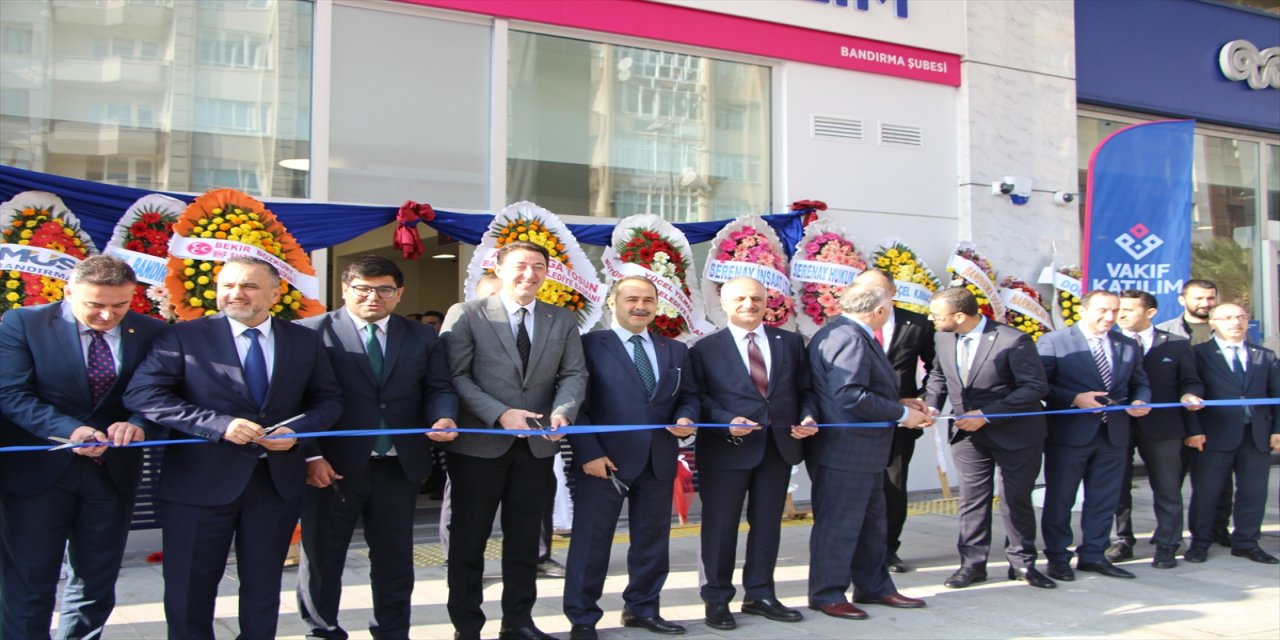 Vakıf Katılım 154'üncü şubesinin açılışını yaptı.