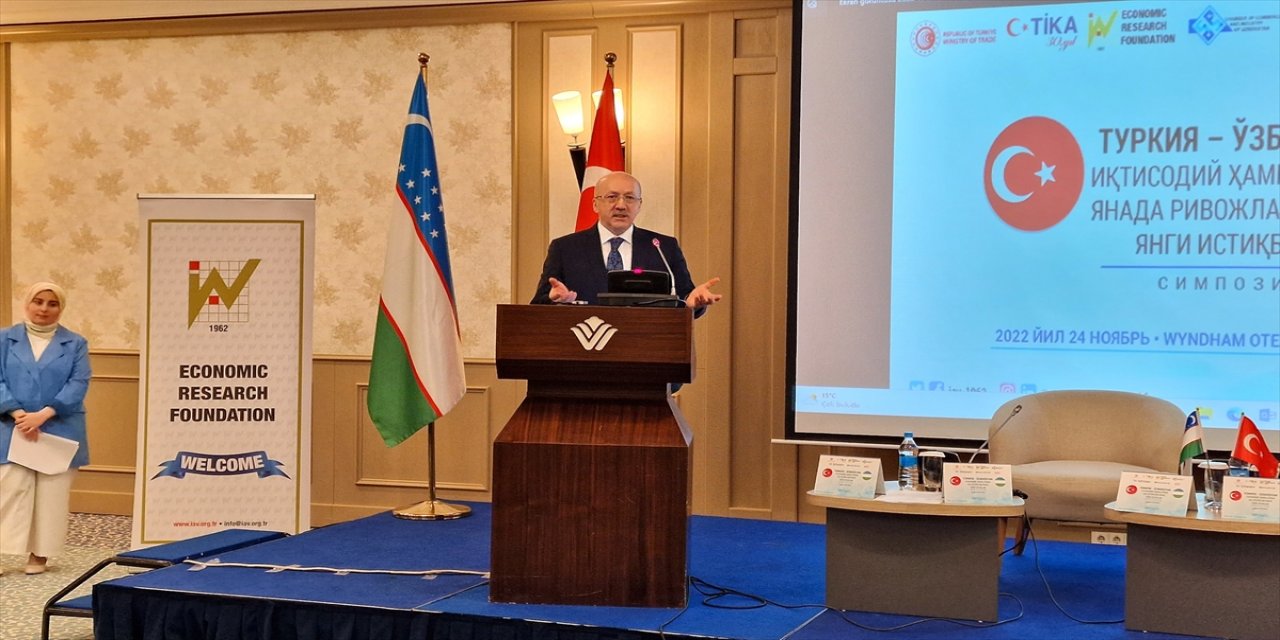Özbekistan-Türkiye ekonomik iş birliğinin yeni ufukları sempozyumu Taşkent'te düzenlendi