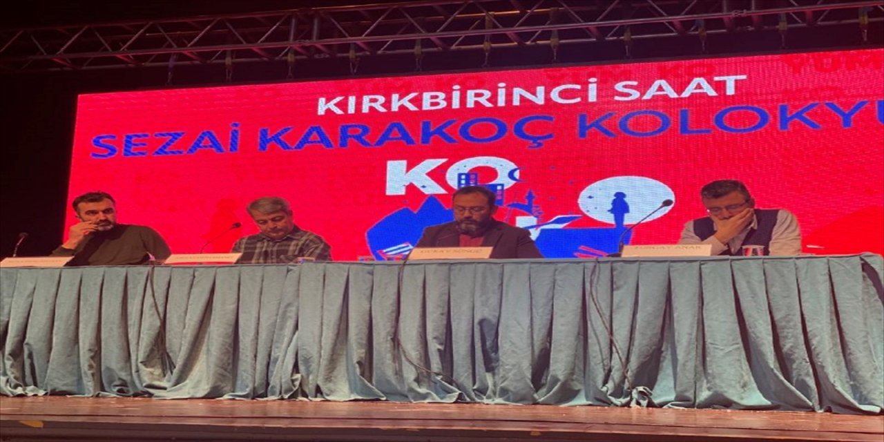 Şair ve düşünür Sezai Karakoç'un hikaye ve piyesleri 'kurmaca' oturumunda konuşuldu