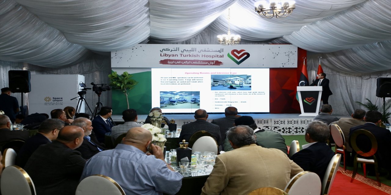 Libya’da ilk Türk hastanesi açıldı