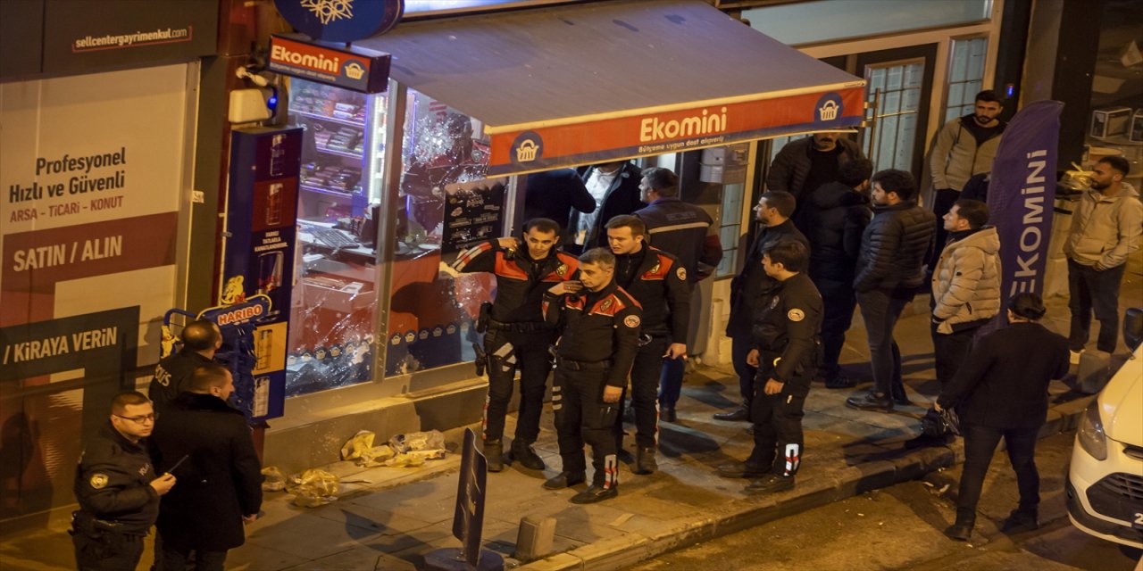 Erzurum'da bir iş yerine silahla ateş açıldı