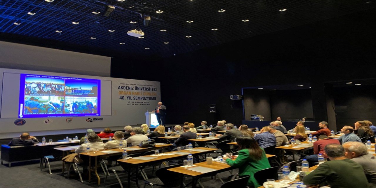 Organ nakillerinin laboratuvar çalışması için Akdeniz Üniversitesinde "bilim vadisi" kurulacak