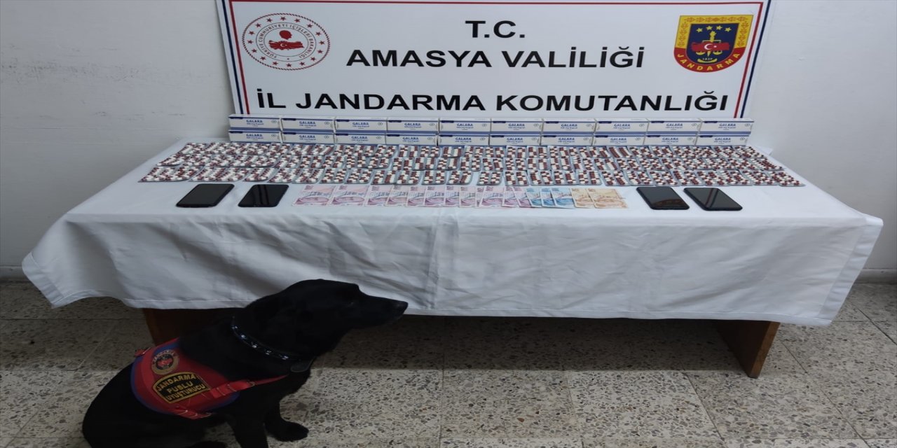 Amasya'da uyuşturucu operasyonunda yakalanan 2 kişi tutuklandı