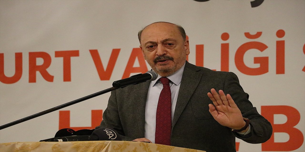 Bakan Bilgin, Bayburt'ta sivil toplum kuruluşları temsilcileriyle bir araya geldi: