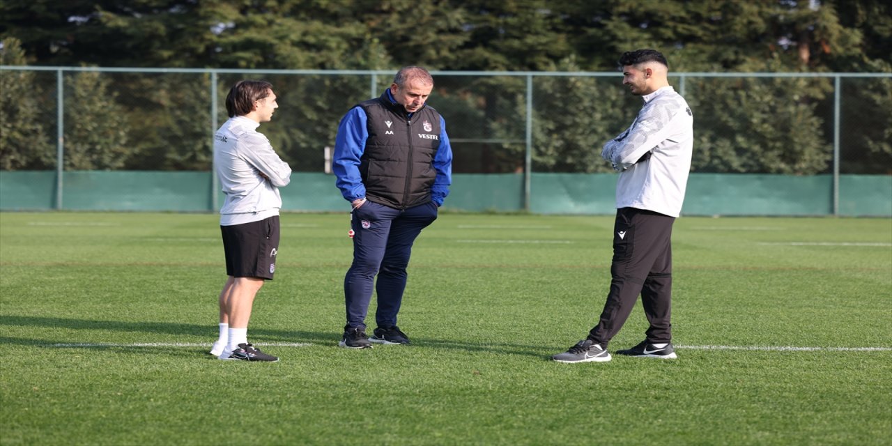 Trabzonspor, Fatih Karagümrük maçı hazırlıklarına devam ediyor.