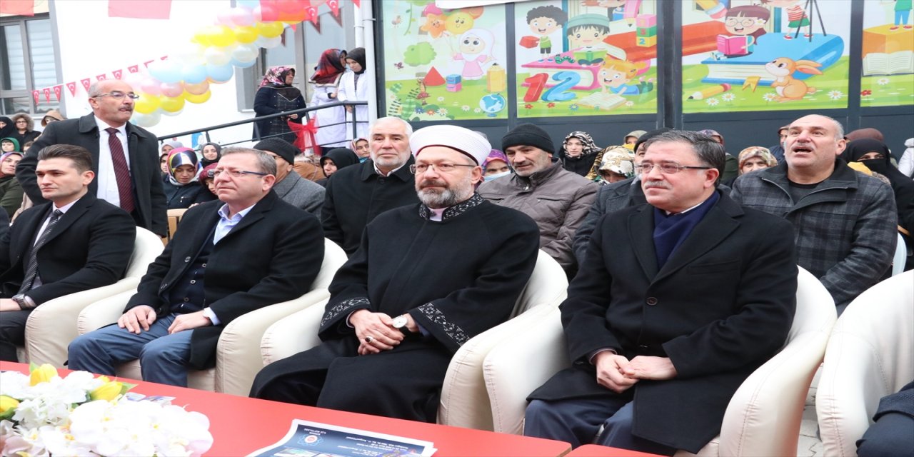 Diyanet İşleri Başkanı Erbaş, Yozgat'ta 12 eserin toplu açılış töreninde konuştu: