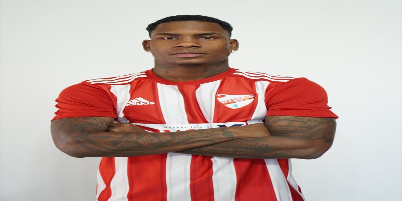 Boluspor'un yeni transferi Brezilyalı forvet Alex Souza.