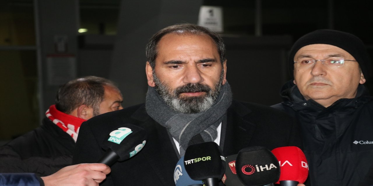 Sivasspor Başkanı maçın ardından konuştu.