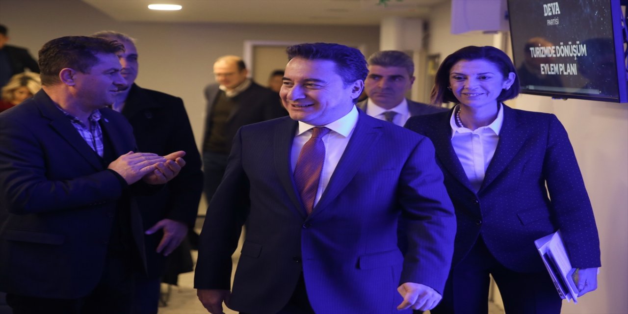 DEVA Partisi Genel Başkanı Babacan, partisinin "Turizm Eylem Planı"nı açıkladı