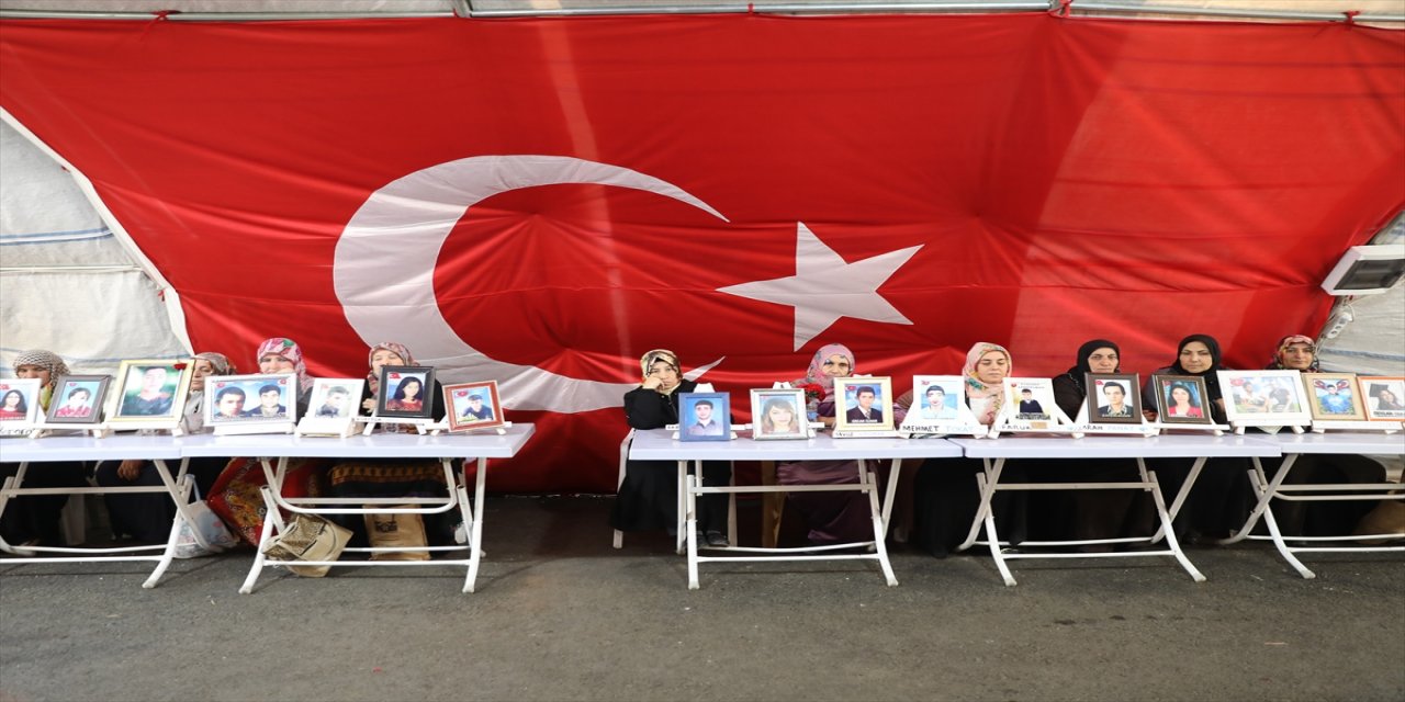 Diyarbakır anneleri yeni yılın ilk gününde de evlatları için nöbette