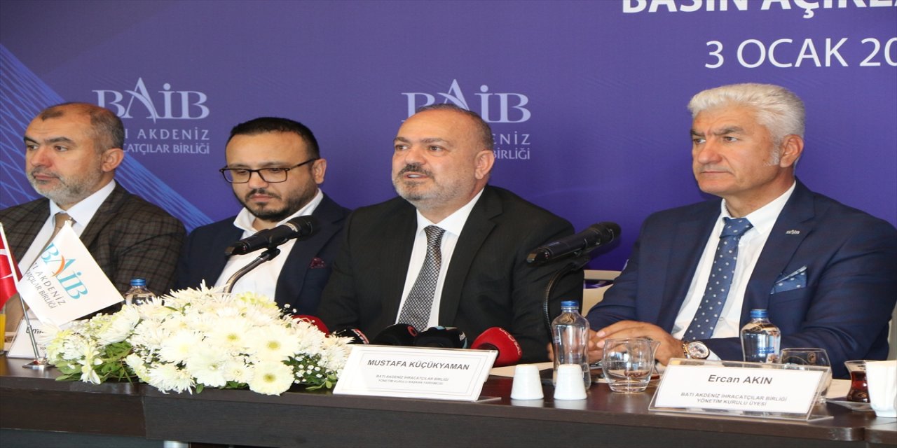 Batı Akdeniz'in 2022 ihracatı 2,5 milyar doları geçti