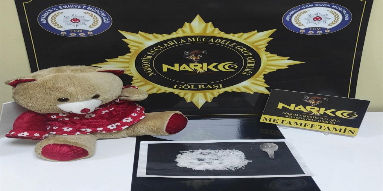 Adıyaman'da oyuncak içerisine gizlenmiş uyuşturucu ele geçirildi