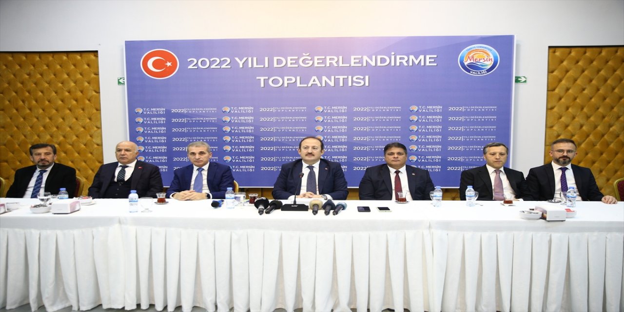 Mersin Valisi Pehlivan yapılan yatırımları anlattı.