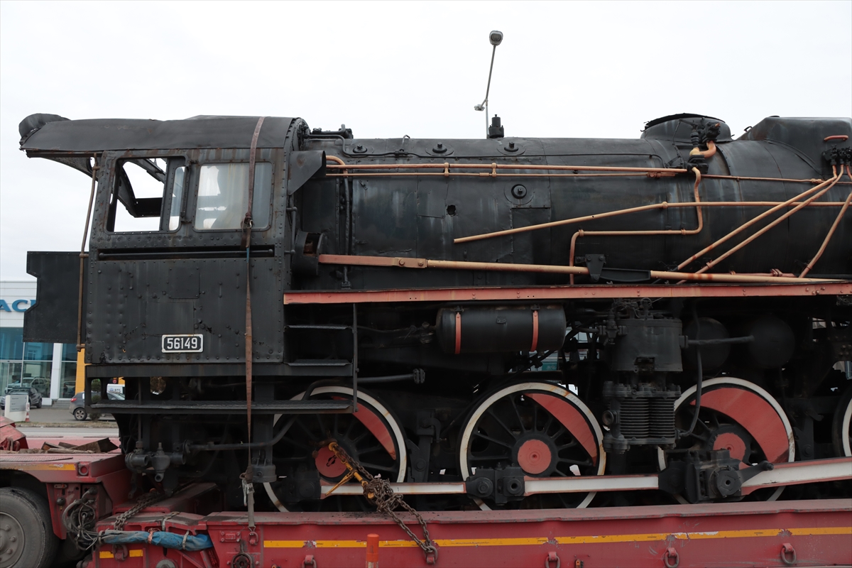 Kırklareli Millet Bahçesi'nde 1949 model "kara tren" sergilenecek