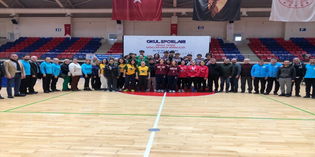 Okul Sporları Masa Tenisi Grup Müsabakaları tamamlandı.