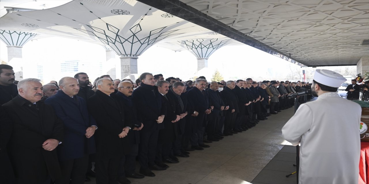 MKE Ankaragücü Başkanı Faruk Koca'nın babası Osman Koca son yolculuğuna uğurlandı