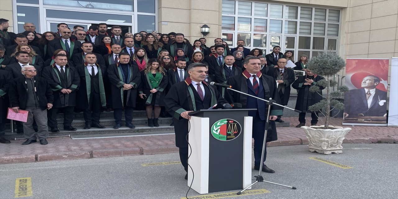 TBB Başkanı Sağkan, Konya Barosu Başkanını ziyaret etti.