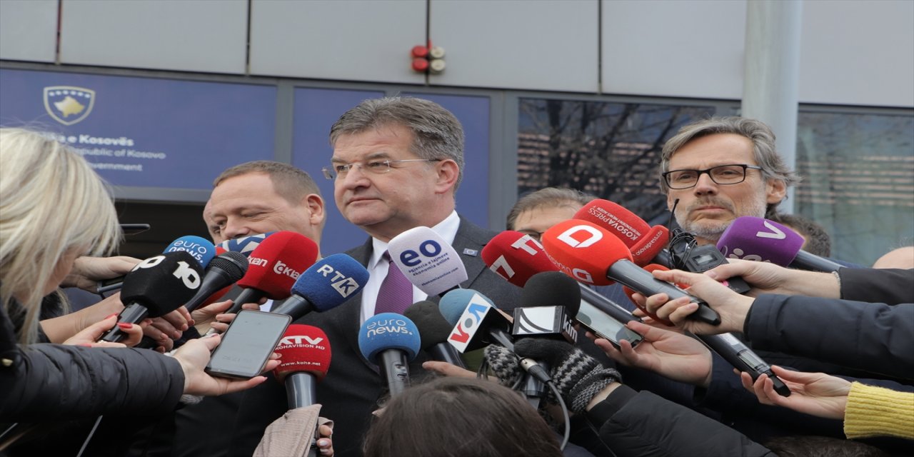 AB Belgrad-Priştine Temsilcisi Lajcak: "AB’nin teklifine daha fazla anlayış bekledik"