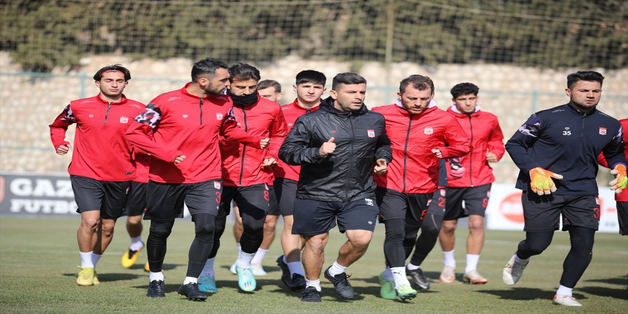 Sivasspor, Gaziantep FK maçı hazırlıklarına devam ediyor.