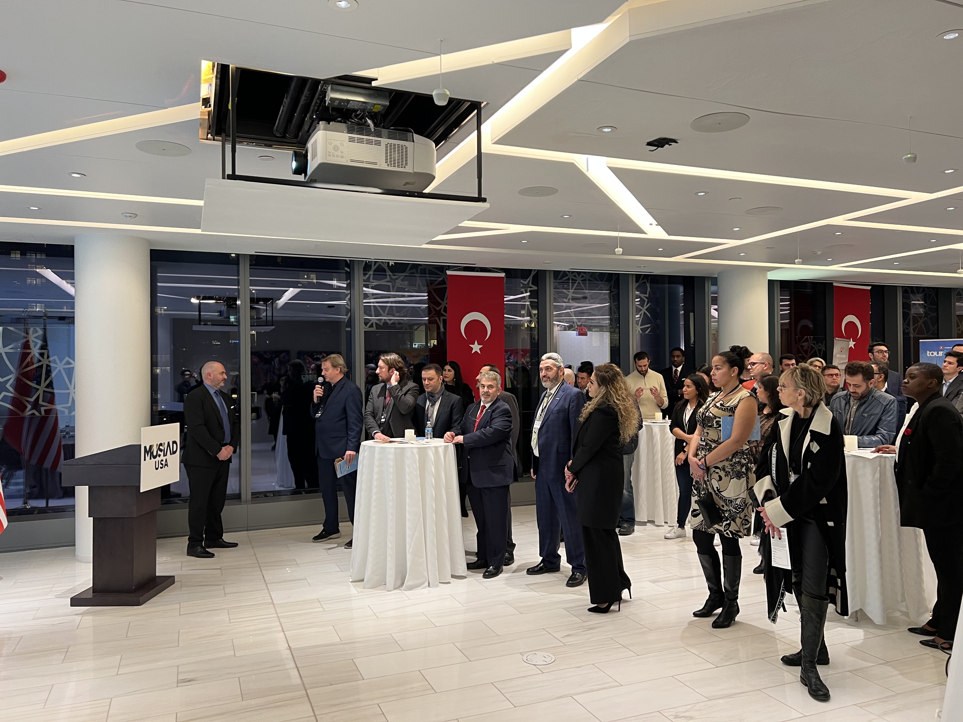 Müsiad ABD New York'taki Türkevi'nde gayrimenkul ve inşaat sektörlerinin temsilcilerini buluşturdu