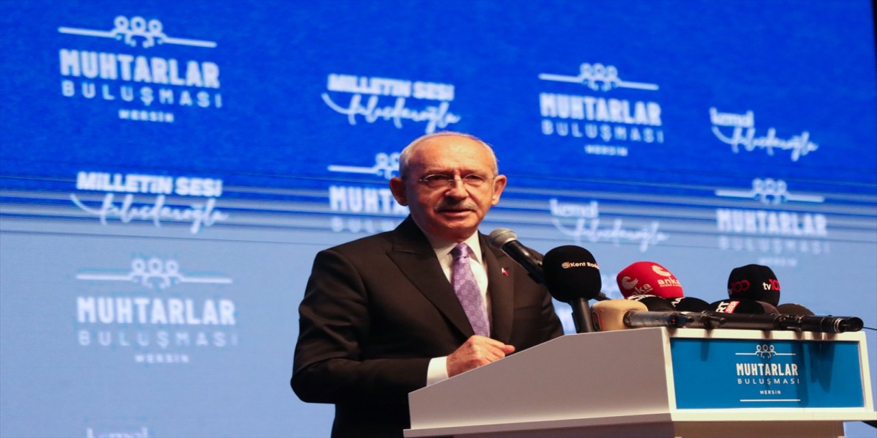 CHP Genel Başkanı Kemal Kılıçdaroğlu, Mersin'de konuştu: