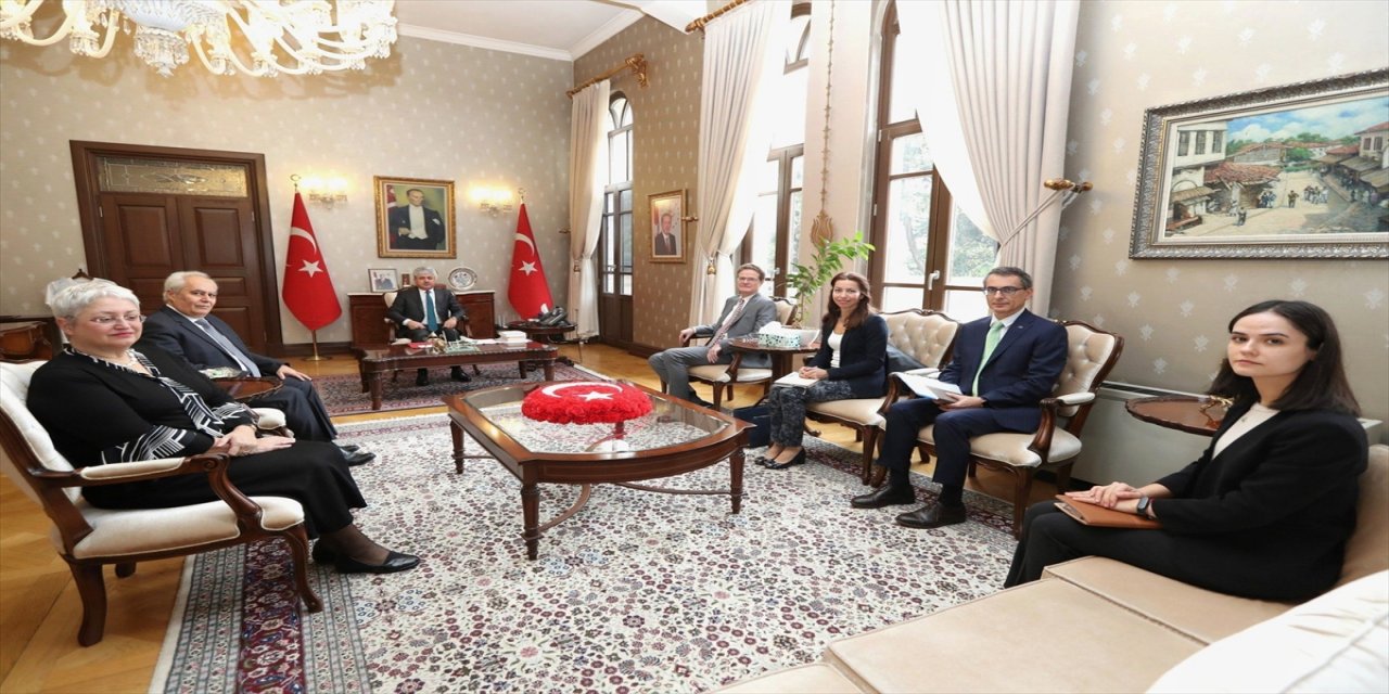 AB Türkiye Delegasyonu Başkanı, Hatay Valisi Doğan'ı ziyaret etti.