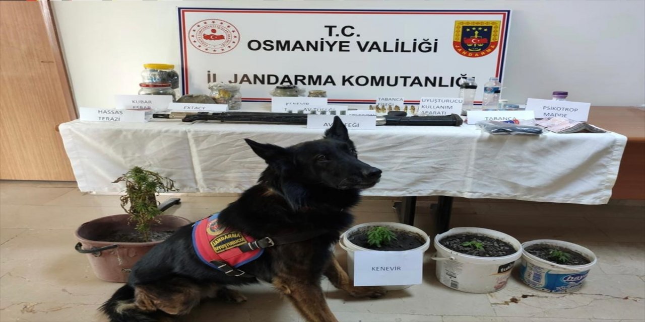 Osmaniye'de uyuşturucu operasyonunda yakalanan 4 zanlıdan 1'i tutuklandı