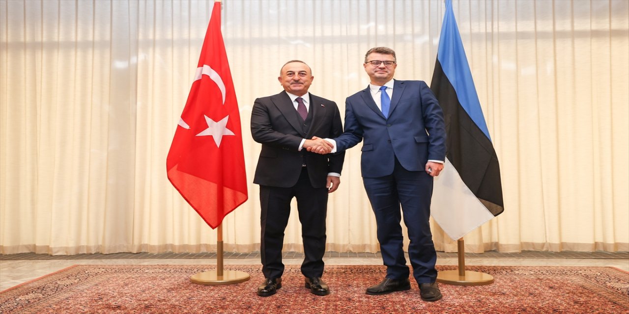 Estonya Dışişleri Bakanı Reinsalu, Çavuşoğlu ile ortak basın toplantısında konuştu: