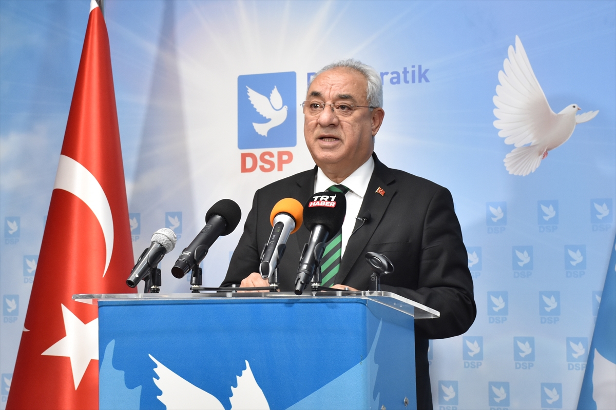 DSP Genel Başkanı Aksakal, 6'lı Masayı Eleştirdi