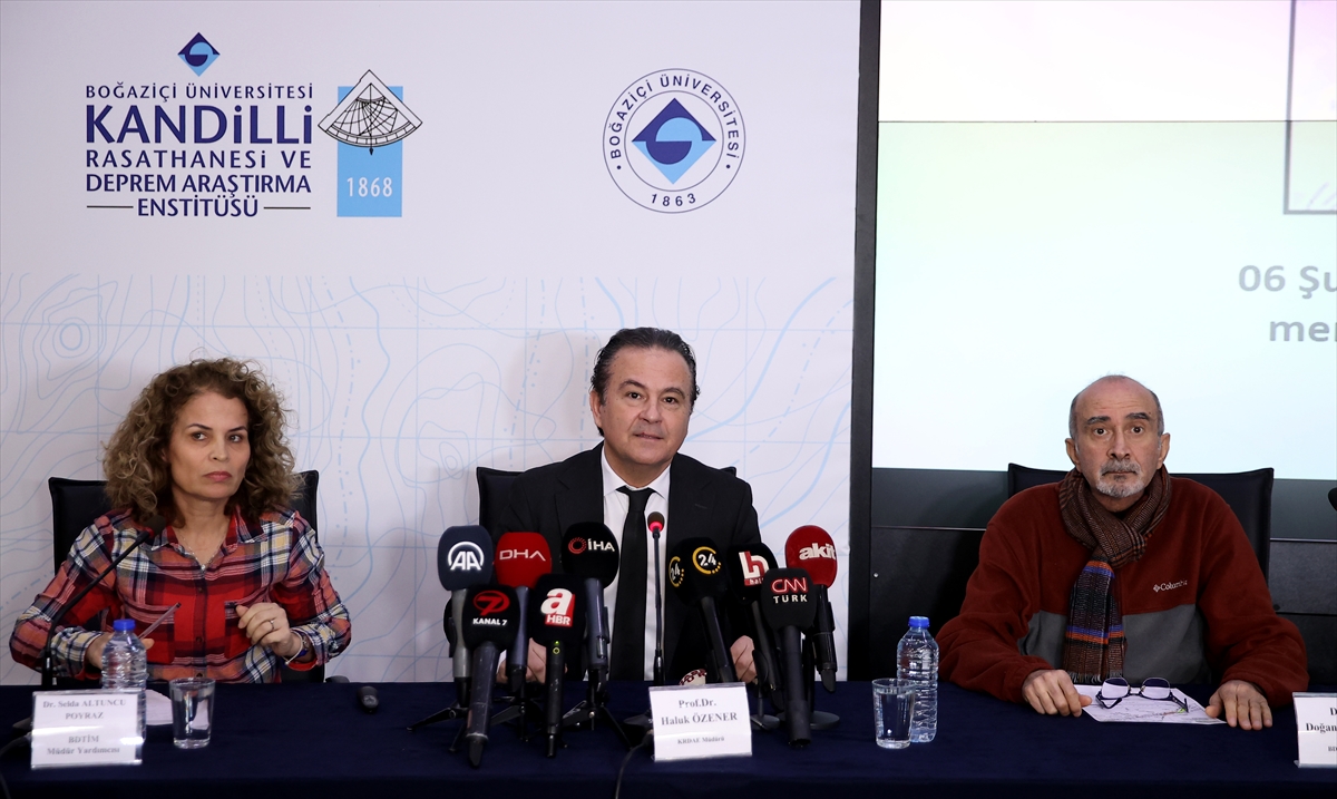 Kandilli Rasathanesi'nde deprem değerlendirmesi