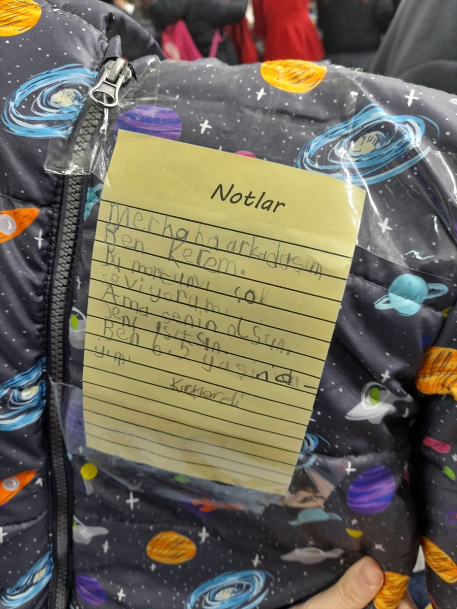 Çocuklardan Depremzede Arkadaşlarına Duygusal Mesajlar