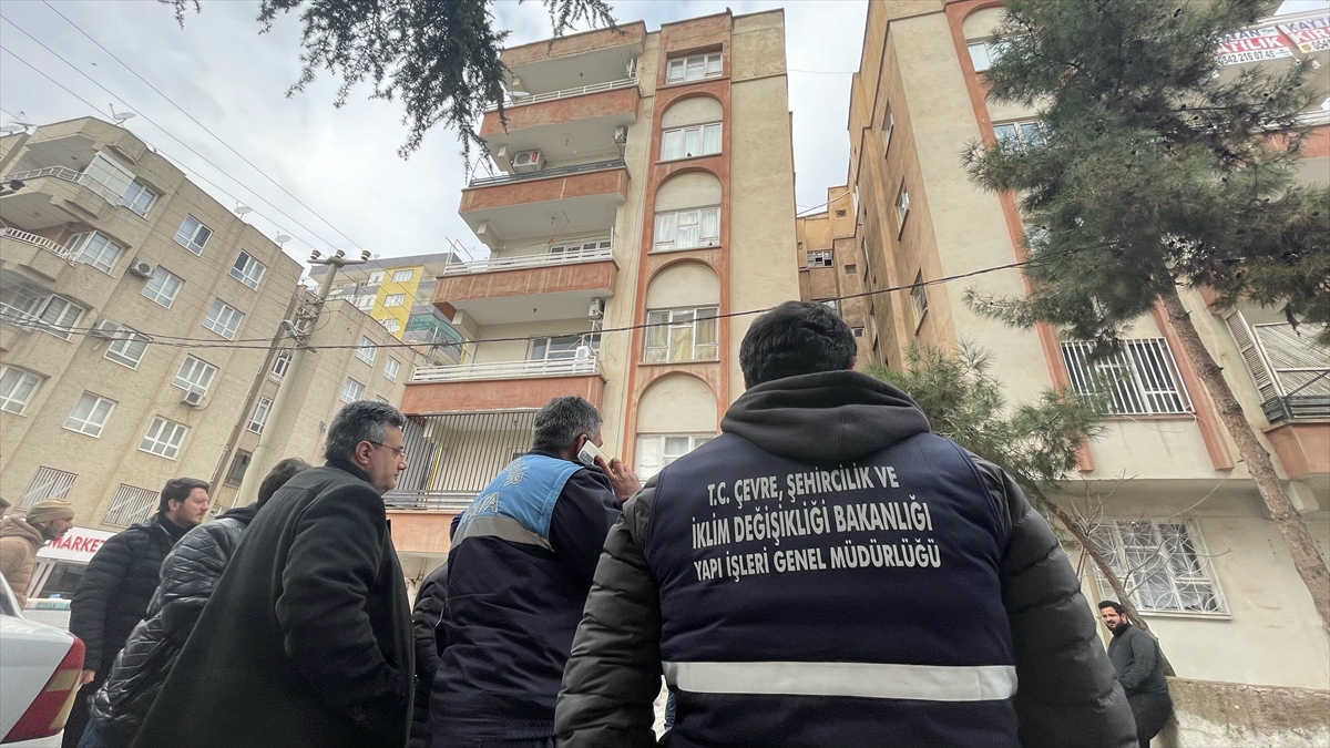 Şanlıurfa'da hasar tespit çalışması başladı