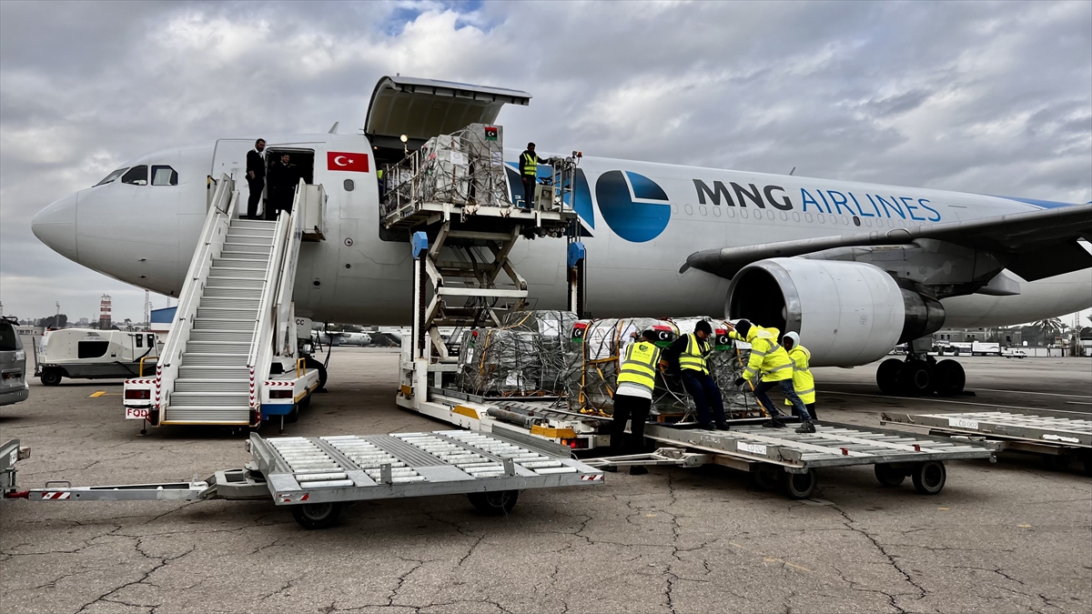 Libya Ulusal Birlik Hükümeti, Türkiye’ye tıbbi yardım gönderdi