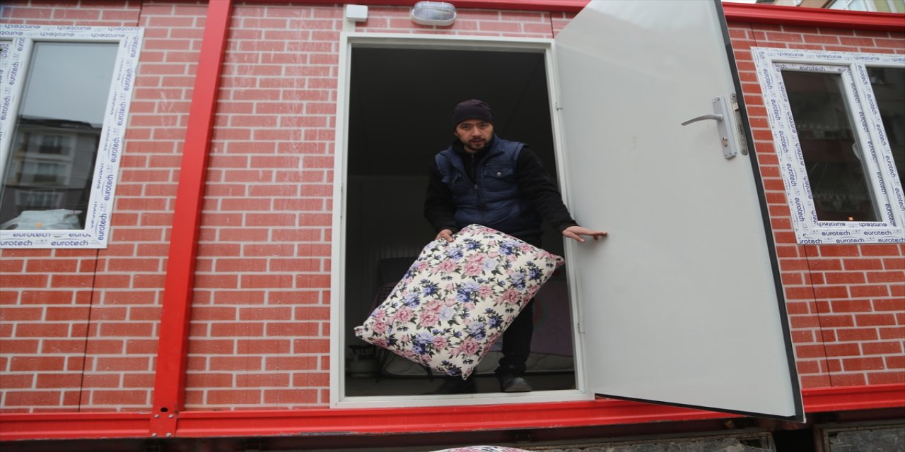 Kastamonu'dan, Hatay'daki depremzede şehit ailesine yardım.