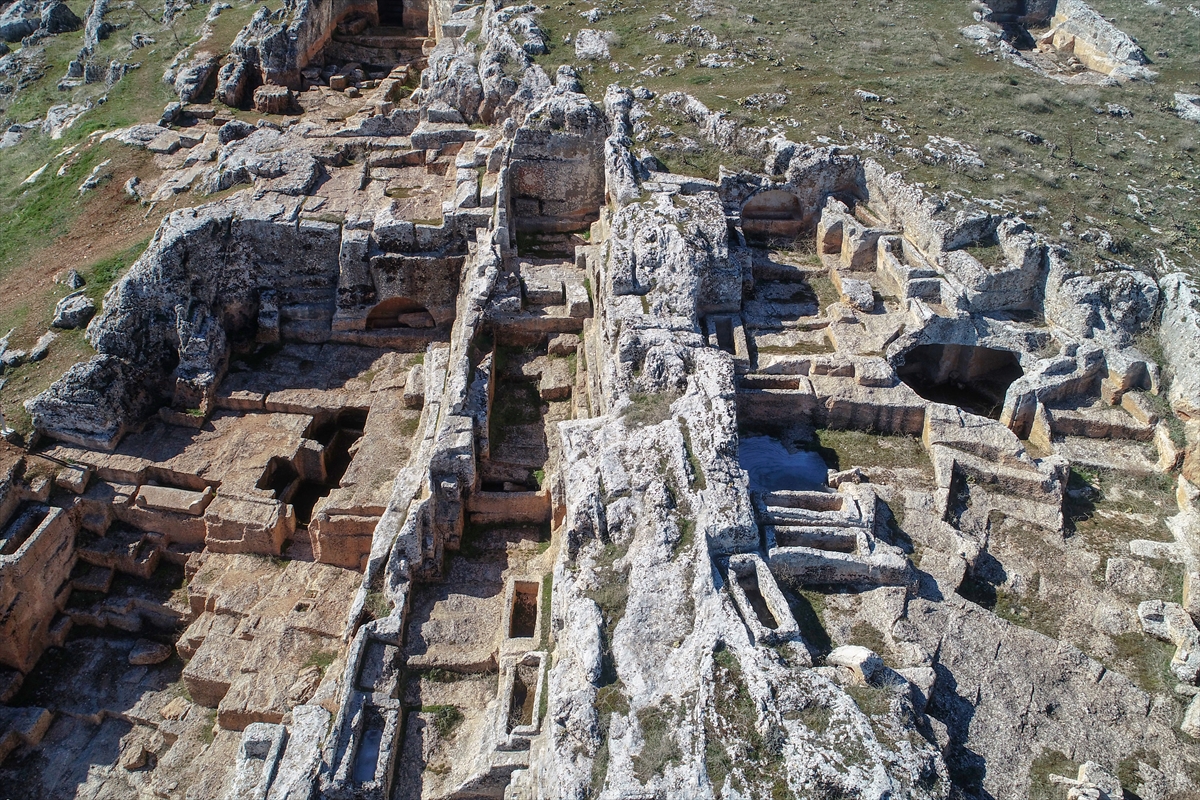 Adıyaman'daki Perre Antik Kenti depremde hasar görmedi