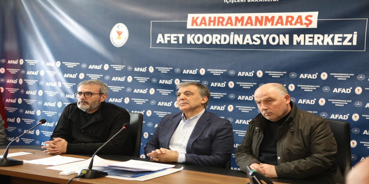 11. Cumhurbaşkanı Abdullah Gül, Kahramanmaraş'ta incelemelerde bulundu: