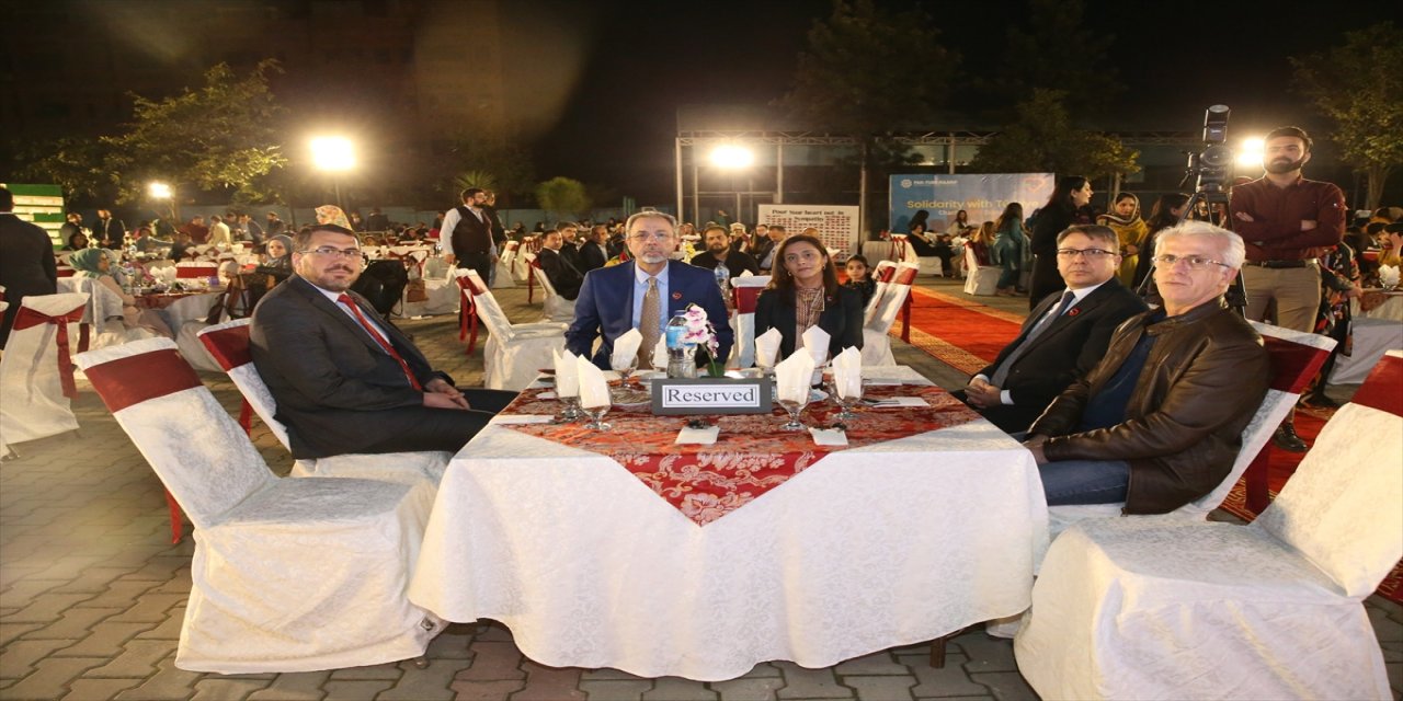 TMV, depremzedeler için Pakistan'da Dayanışma Gecesi düzenledi